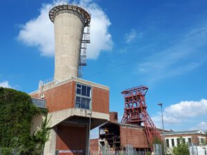 Die Zeche Consolidation in Gelsenkirchen Bismarck im August 2020