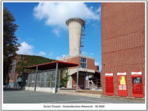 Die Zeche Consolidation in Gelsenkirchen Bismarck im August 2020