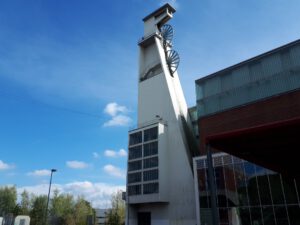 Die Zeche Consolidation in Gelsenkirchen Bismarck im August 2020