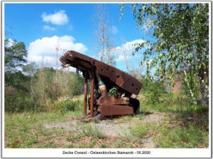 Die Zeche Consolidation in Gelsenkirchen Bismarck im August 2020