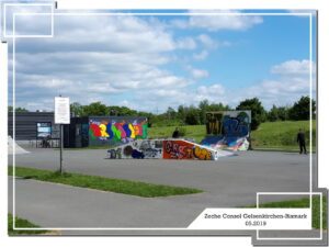 Die Zeche Consolidation in Gelsenkirchen Bismarck im Juni 2019