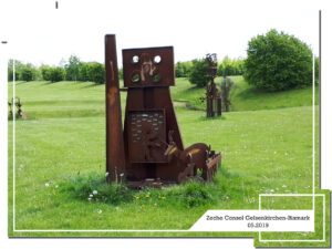 Die Zeche Consolidation in Gelsenkirchen Bismarck im Mai 2019