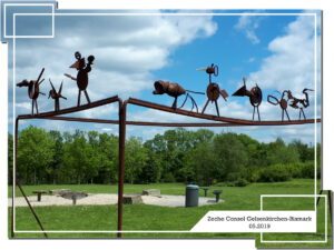 Die Zeche Consolidation in Gelsenkirchen Bismarck im Mai 2019