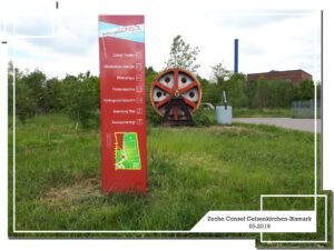 Die Zeche Consolidation in Gelsenkirchen Bismarck im Mai 2019