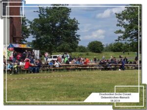 Drachenfest Zeche Consolidation in Gelsenkirchen Bismarck im Juni 2019