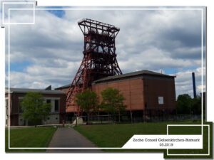 Die Zeche Consolidation in Gelsenkirchen Bismarck im Mai 2019