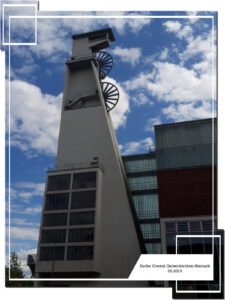 Die Zeche Consolidation in Gelsenkirchen Bismarck im Juni 2019