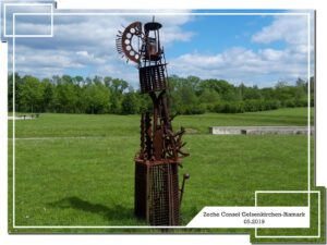 Die Zeche Consolidation in Gelsenkirchen Bismarck im Mai 2019