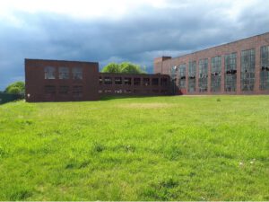 Die Zeche Hugo in Gelsenkirchen Buer im Mai 2020