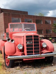 Die Zeche Hugo in Gelsenkirchen Buer im Mai 2020