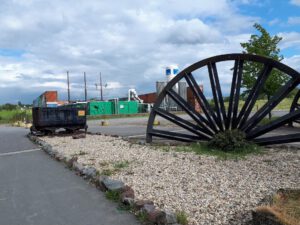 Die Zeche Hugo in Gelsenkirchen Buer im Mai 2020