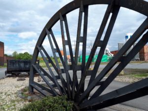 Die Zeche Hugo in Gelsenkirchen Buer im Mai 2020