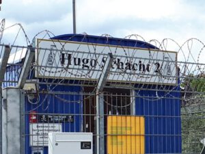 Die Zeche Hugo in Gelsenkirchen Buer im Mai 2020