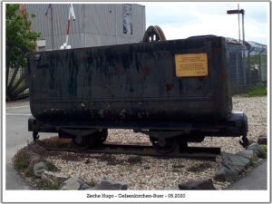 Die Zeche Hugo in Gelsenkirchen Buer im Mai 2020