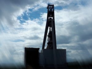 Die Zeche Hugo in Gelsenkirchen Buer im Mai 2020