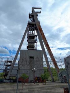 Die Zeche Hugo in Gelsenkirchen Buer im Mai 2020