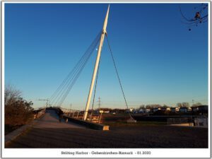 Stölting Harbor in Gelsenkirchen Bismarck im Januar 2020