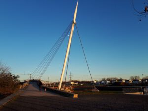 Stölting Harbor in Gelsenkirchen Bismarck im Januar 2020