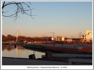 Stölting Harbor in Gelsenkirchen Bismarck im Januar 2020