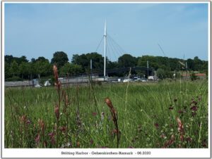 Stölting Harbor in Gelsenkirchen Bismarck im April 2020