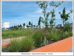 Stölting Harbor in Gelsenkirchen Bismarck im Juni 2020
