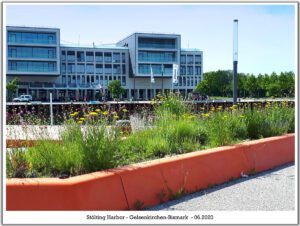 Stölting Harbor in Gelsenkirchen Bismarck im Juni 2020