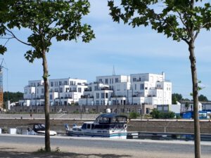 Stölting Harbor in Gelsenkirchen Bismarck im Juni 2020