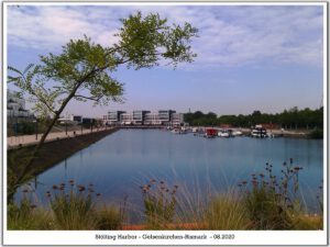 Stölting Harbor in Gelsenkirchen Bismarck im August 2020