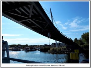 Stölting Harbor in Gelsenkirchen Bismarck im August 2020
