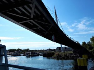 Stölting Harbor in Gelsenkirchen Bismarck im August 2020