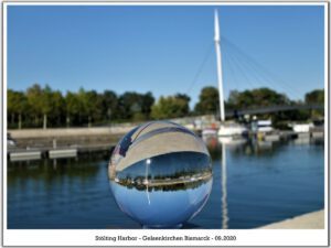 Stölting Harbor in Gelsenkirchen Bismarck im August 2020