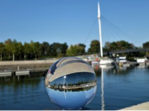 Stölting Harbor in Gelsenkirchen Bismarck im August 2020