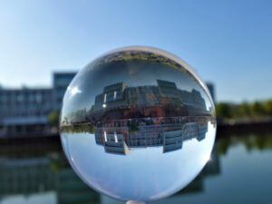 Stölting Harbor in Gelsenkirchen Bismarck im September 2020