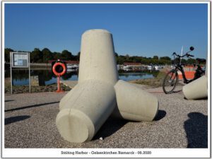 Stölting Harbor in Gelsenkirchen Bismarck im September 2020