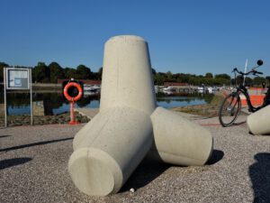 Stölting Harbor in Gelsenkirchen Bismarck im September 2020