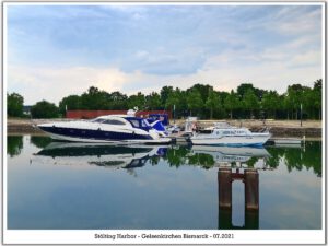 Stölting Harbor in Gelsenkirchen Bismarck im Juli 2021
