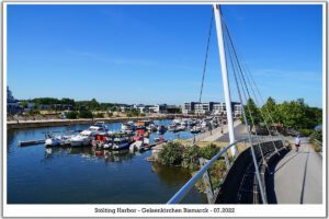 Stölting Harbor in Gelsenkirchen im Juli 2022