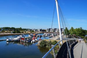 Stölting Harbor in Gelsenkirchen im Juli 2022