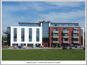 Stölting Harbor in Gelsenkirchen Bismarck im April 2020